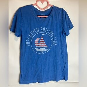 J. Crew 100% cotton sailing t-shirt